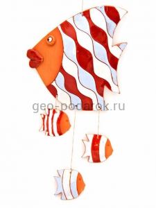 Подвеска декоративная "Рыбка Немо с непослушными детками"