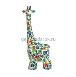 Статуэтка жираф "Полевые цветы" (M) туров арт
